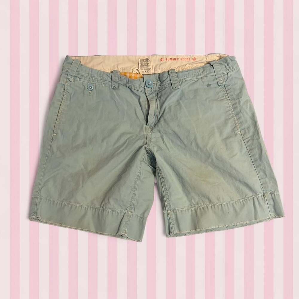 G1 Goods G1 Summer Goods Light Blue Chino Bermuda Shorts Size 8